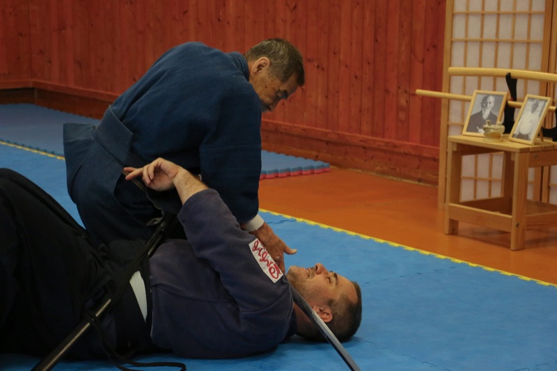 Udělení 6. danu a titulu Renshi Filipu Rubínkovi, Praha 2025