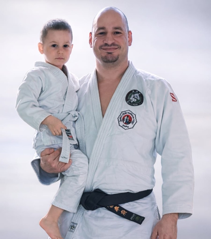 Filip Rubínek Renshi — vedoucí školy Hiko-ryu Taijutsu